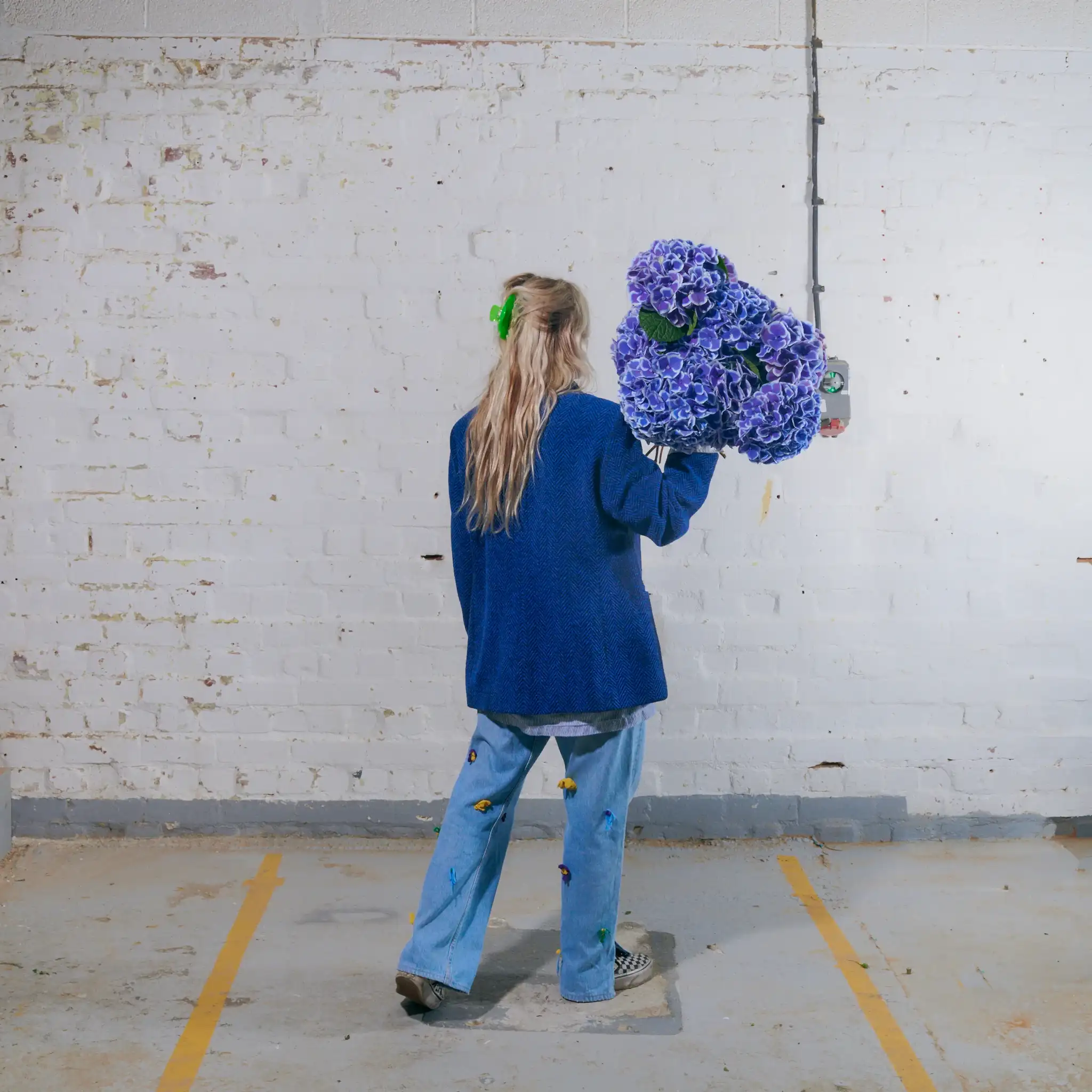 Royal Blue Hydrangeas - Single Variety Bouquet - Wild at Heart - Wild at Heart