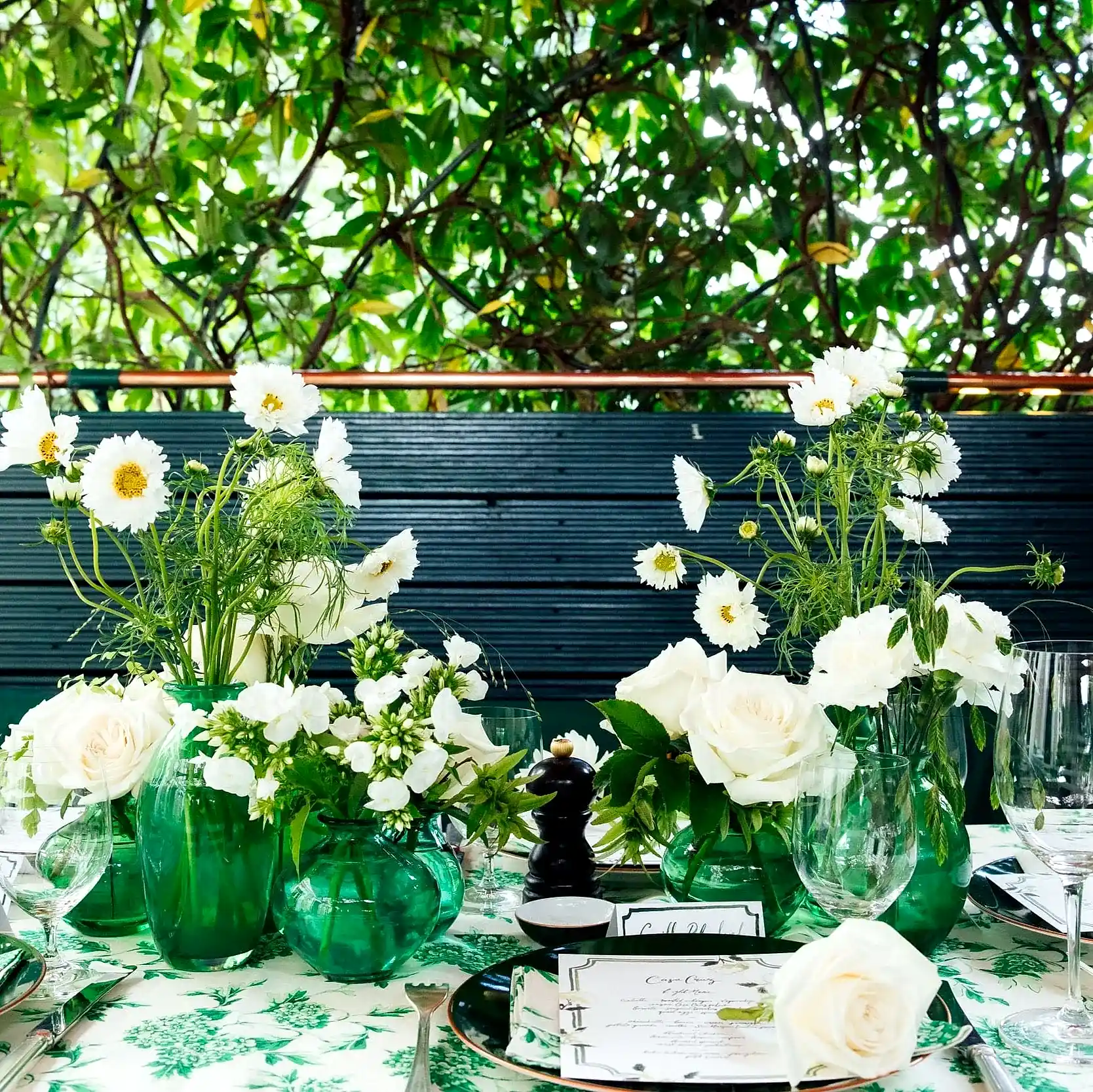 Tall Green Vase for Hire - 172