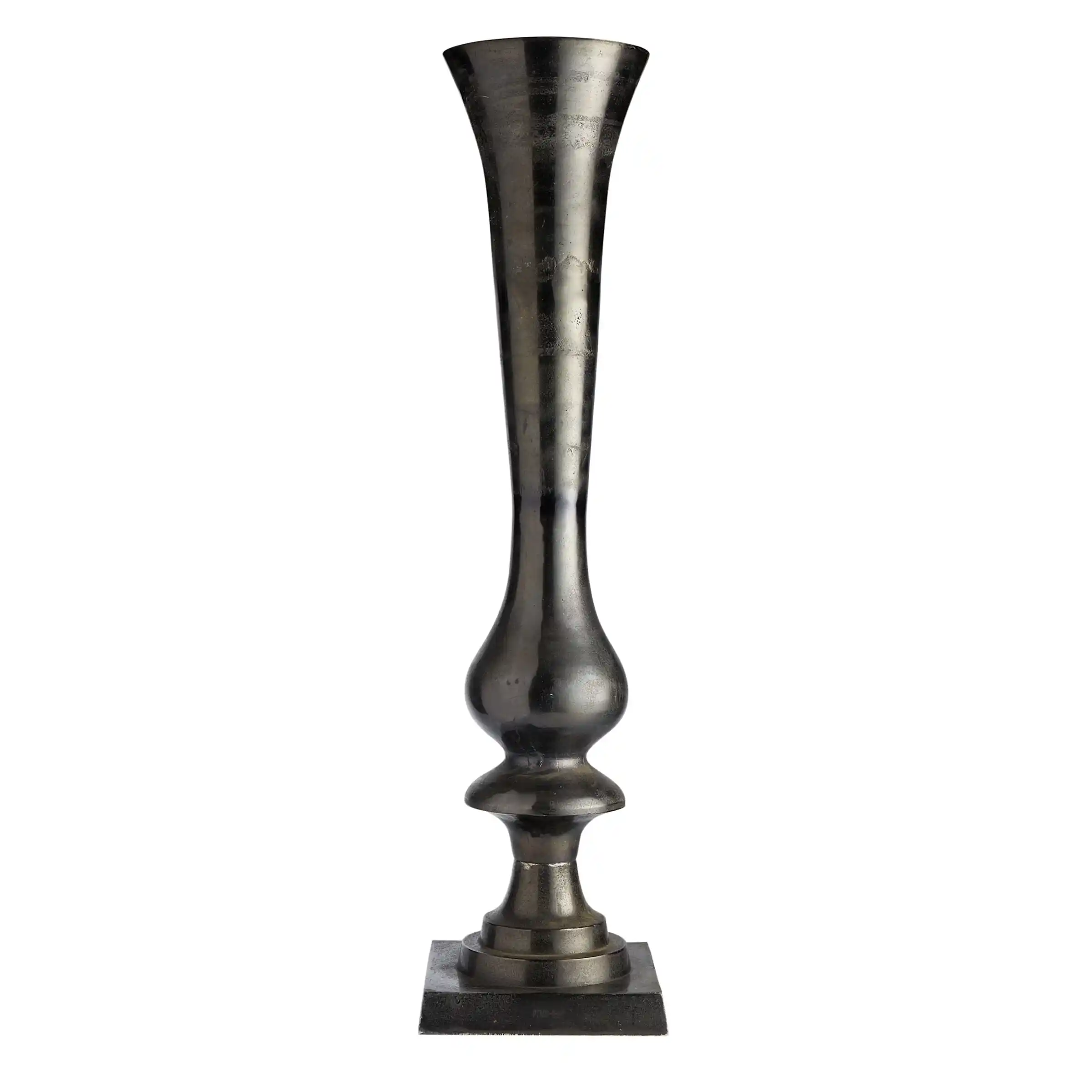 Grey & Silver Metal Urn - Urns - Wild at Heart - Wild at Heart