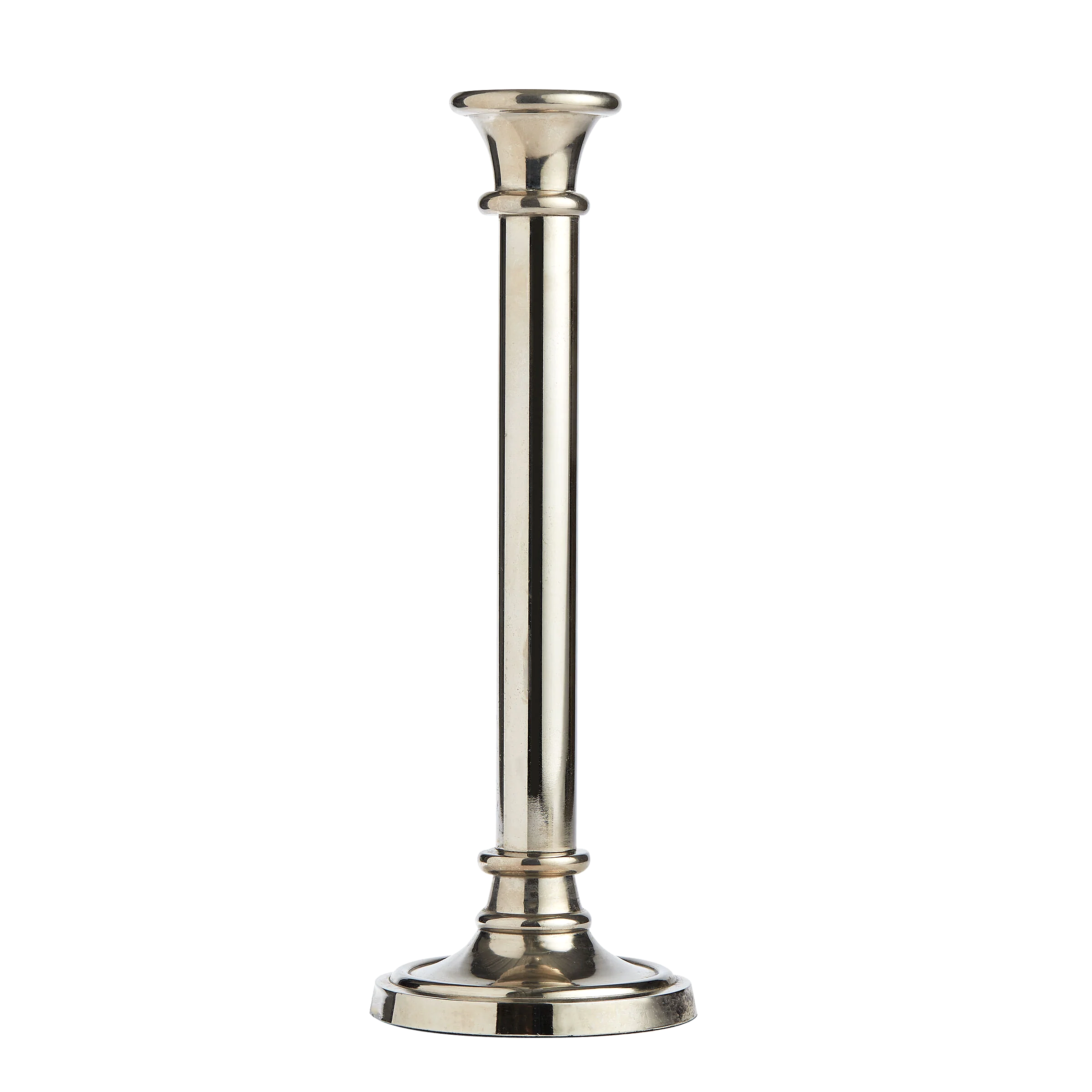 Medium Classic Silver Candlestick Holder - Candle Holders - Wild at Heart - Wild at Heart