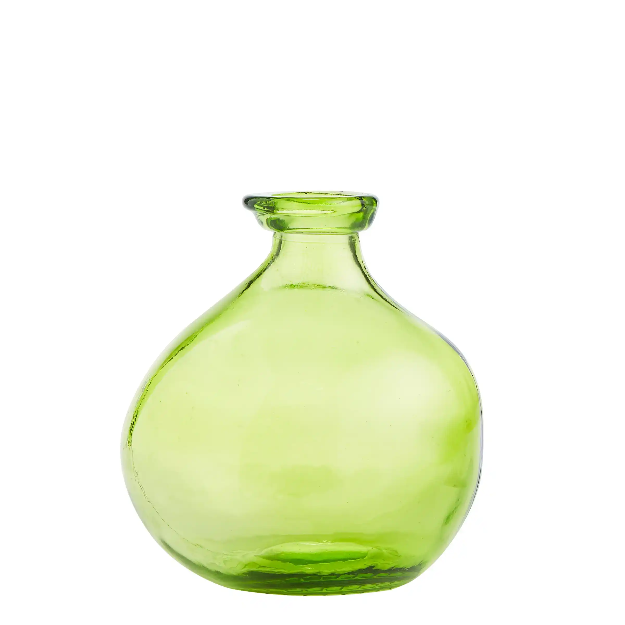 Lime Green Bulb Vase - Vase - Wild at Heart - Wild at Heart