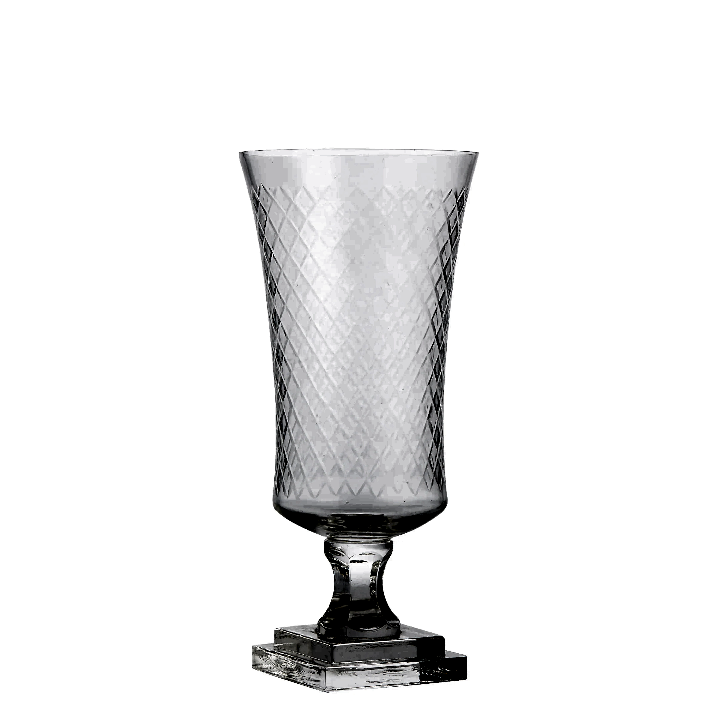 Fluted Crystal Vase - Vase - Wild at Heart - Wild at Heart